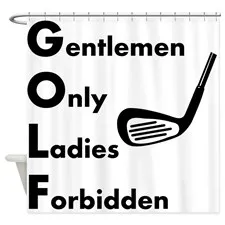 gentlemen only ladies forbidden